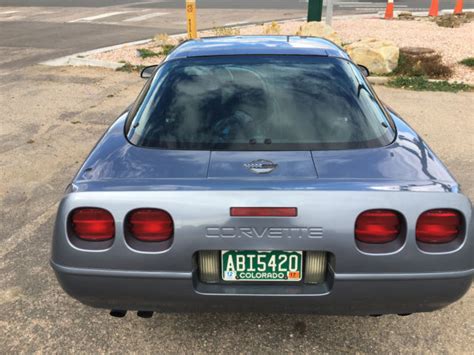 1991 Chevrolet Corvette Stingray Steel Blue Classic Chevrolet