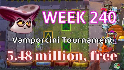 Pvz Arena Vamporcini Tournament Week Million Strategy