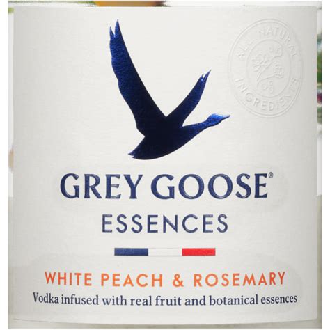 Grey Goose Essences White Peach And Rosemary Vodka With Natural Flavors