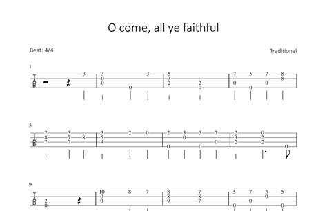 O Come All Ye Faithful Arr Bettina Schipp By Traditional Sheet