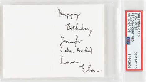 ‘Love Elon’: Here's how much Musk's signed card for…