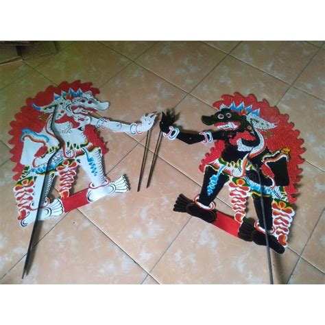 Jual Wayang Kulit Karton Buto Amral Termurah Shopee Indonesia