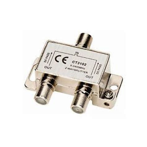 2 Way Coax Splitter 24 Ghz Allen Tel Products Inc