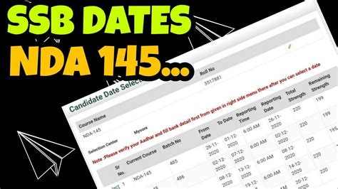 SSB DATES OF MYSORE AFSB ROUGH IDEA OF THE SSB DATES FOR NDA 145