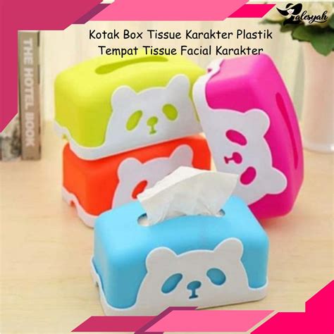 Jual Tempat Kotak Tisu Karakter Kotak Tissue Kotak Tissue Plastik