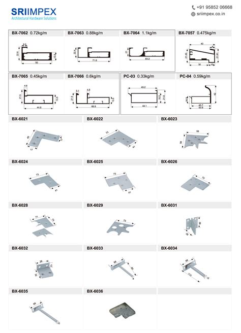 Aluminium Profile Catalogue