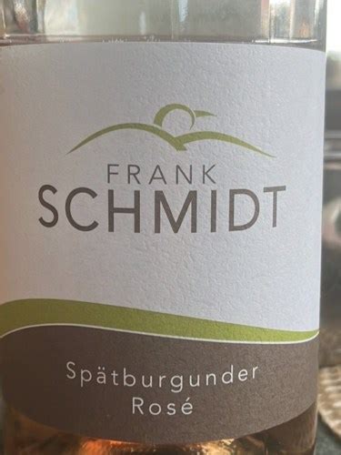 Frank Schmidt Sp Tburgunder Ros Vivino Us