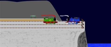 Takara Chases Thomas Towards The Cliff By Javienblackmagic122 On Deviantart