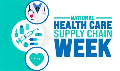 National Health Care Supply Chain Week Background Or Banner Design