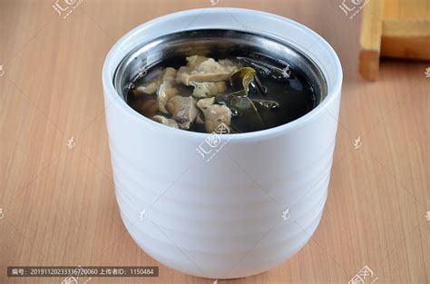 海带猪肺汤二中国菜系食品餐饮摄影汇图网