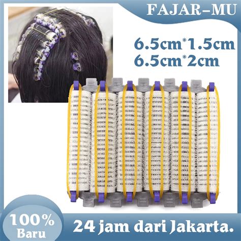 Jual 24pcs Set Salon Nylon Loop Hair Rollers Set Rotto Roll Keriting