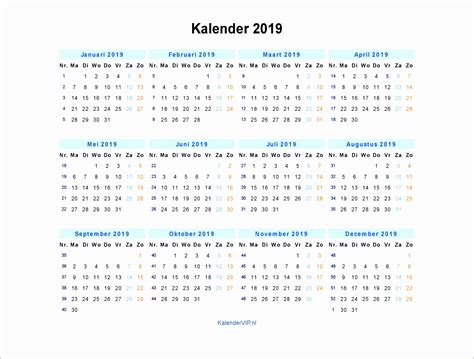 Kalender 2022 Met Weeknummers Jaarkalender 2020 En Maandkalender 2020