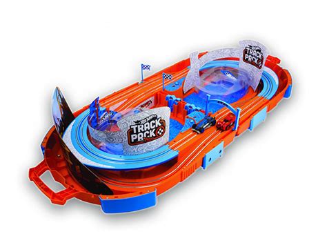 Hot Wheels Piste De Course En Malette Piles Camions Armes Et