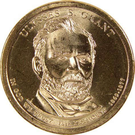 2011 P Ulysses S Grant Presidential Dollar Bu Uncirculated 1 Coin Profile Coins And Collectibles