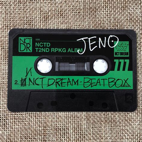 NCT DREAM JENO BEATBOX Official Photocard Digipack Mixtape NEW