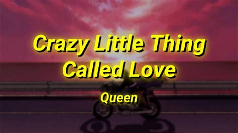 Queen Crazy Little Thing Called Love Lyrics Youtube