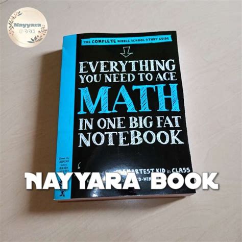 Promo Everything You Need To Ace Math In One Big Fat Notebook Diskon