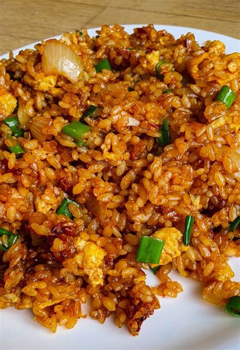 authentique nasi goreng riz frit indonesien aux legumes