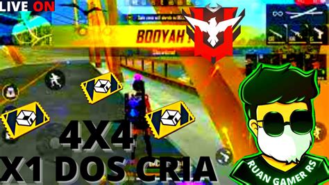 Free Fire Ao Vivo X Dos Cria X Dos Crias Jogando Inscritos Rumo