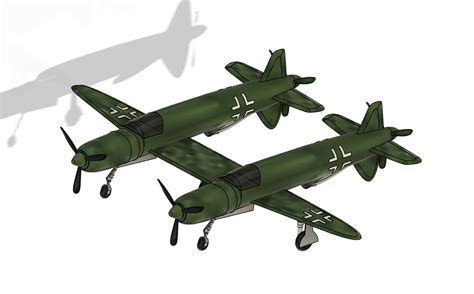 dornier do 22kj STEP 模型图纸下载 懒石网