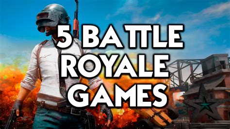 Battle Royale Games Like Pubg Youtube