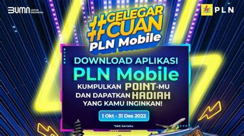 Undian Gelegar Cuan PLN Mobile Berhadiah Mobil Listrik Hingga Umroh