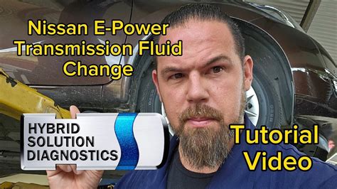 Nissan Note Epower Transmission Fluid Change Youtube