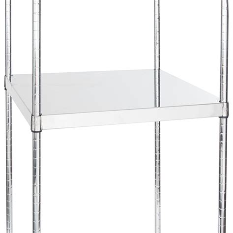 Regency 24 X 24 NSF Stainless Steel Solid Shelf