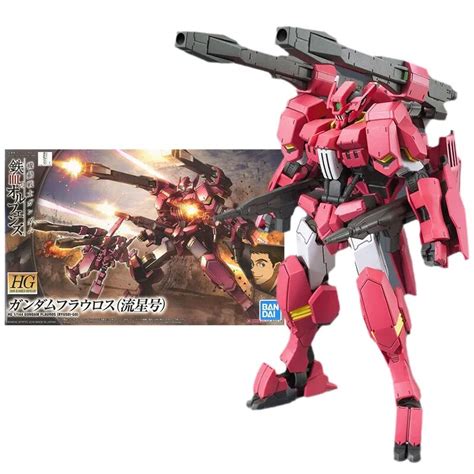 H Bandai Genuine Gundam Model Kit Anime Figure Hg Ibo Flauros Ryusei