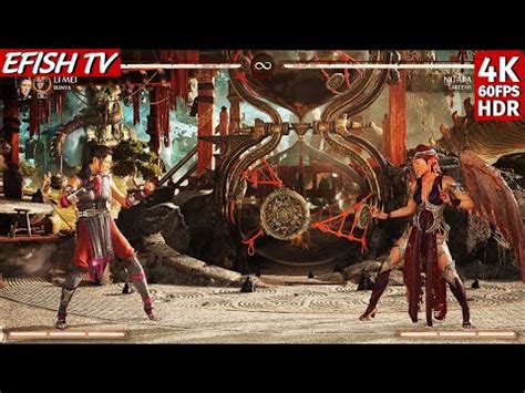 Li Mei Vs Nitara Hardest AI Mortal Kombat 1 4K 60FPS HDR YouTube