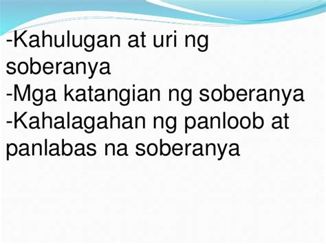 Soberanya Ng Pilipinas