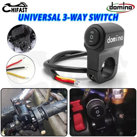 Domino Universal Way Switch On Off Mini Driving Light Switch With