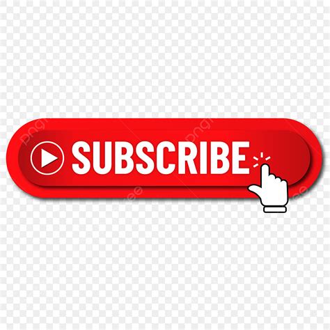 Youtube Subscribe Button Vector Art PNG Youtube Subscribe Button Png