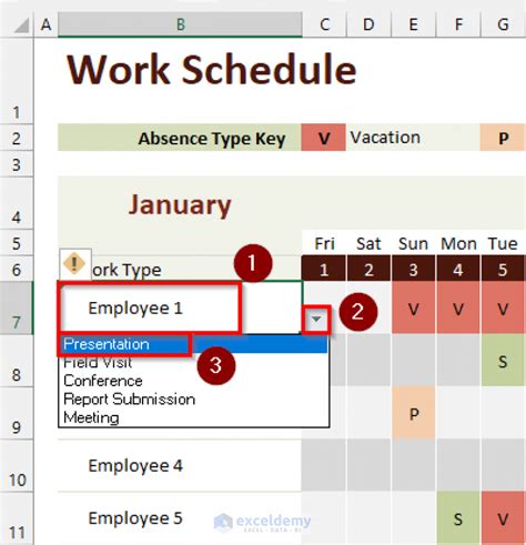 How To Create A Monthly Schedule In Excel Simple Ways