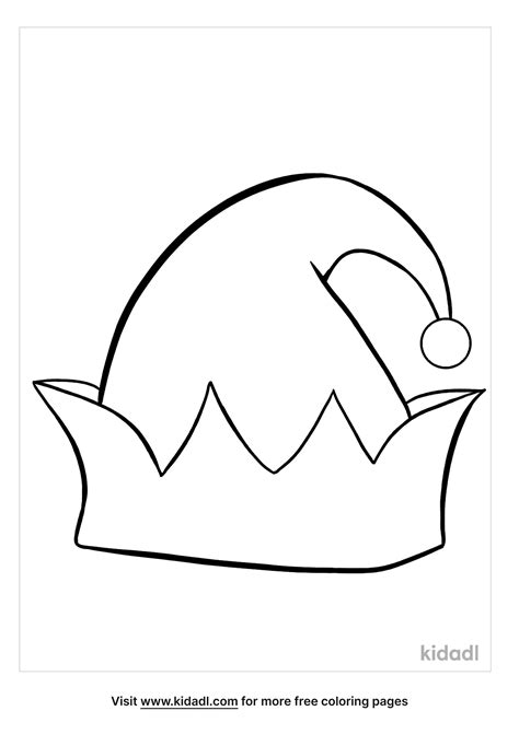 Cap Coloring Page