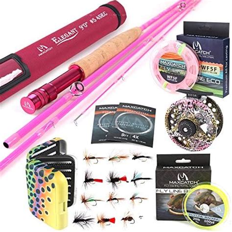 Maximumcatch Wt Nymph Fly Fishing Rod Kit Ft Moderate Fast Action