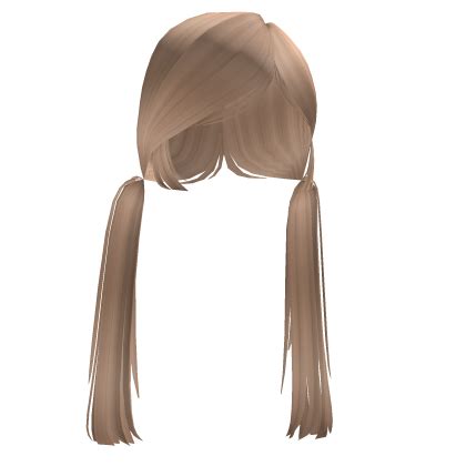 Sweet Wispy Pigtails In Blonde Roblox