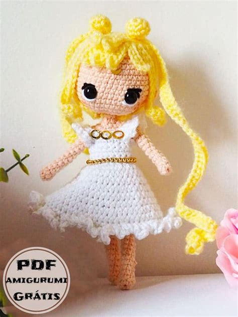 Princesa Elsa Boneca Amigurumi Receita Gratis Pdf