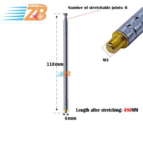 Rc Car Radio Antenna Transmitter For Tamiya Hpi Tqi Traxxas Sanwa Futaba 27mhz Ebay