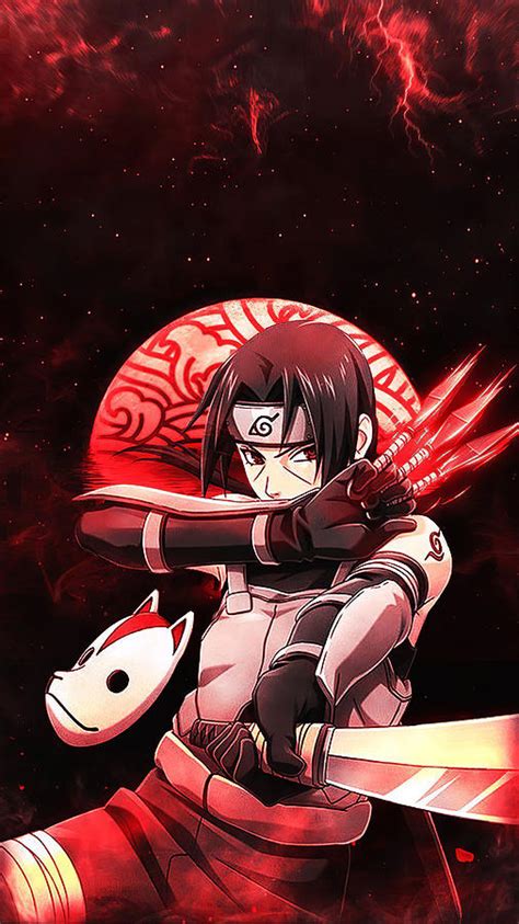 Uchiha Itachi Anbu Digital Art By Nguyen Hai Fine Art America