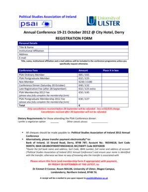 Fillable Online Psai Registration Form Psai Psai Fax Email Print