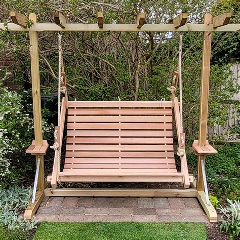 Double Swing Seat (Canadian Western Red Cedar) - Fantails