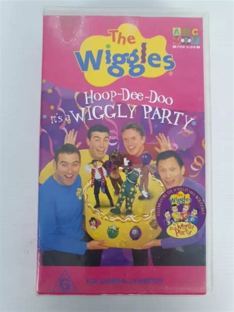 Rare The Wiggles Hoop Dee Doo Its A Wiggly Party 2001 The Wiggles