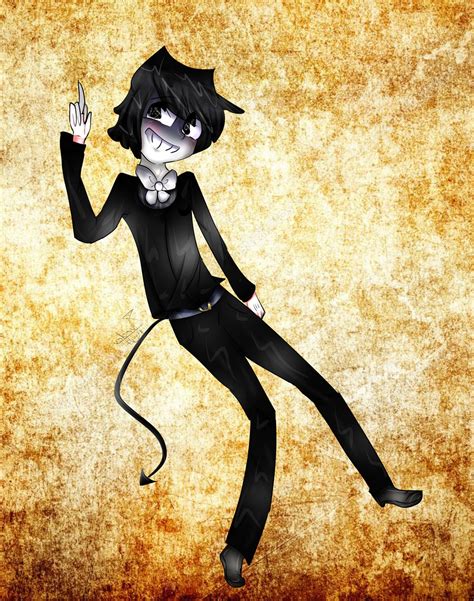 Bendy Human Version By Purpleshine956 On Deviantart