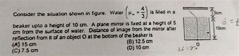 Consider the situation shown in figure Wates μ1 34 is filed in a be