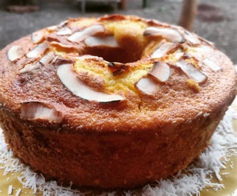 Ciambella Alta E Soffice Con Mele E Farina Di Cocco Dolce Ricetta