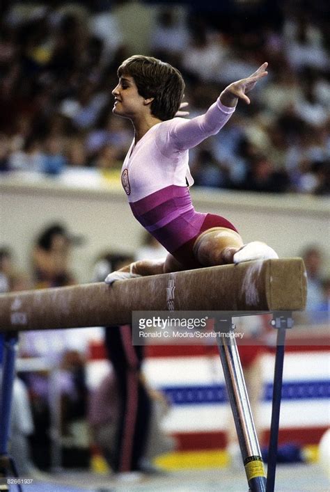 Mary Lou Retton during the U.S. Olympic Trials in 1984. | Mary lou ...