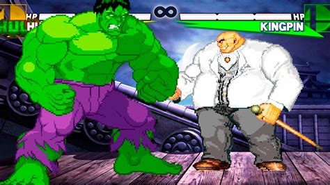 Hulk Vs Kingpin High Level Incredible Epic Fight Youtube