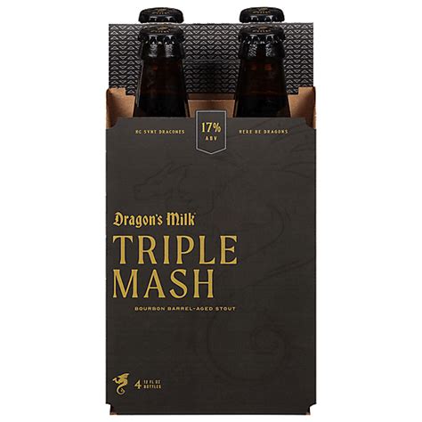 Dragon S Milk Beer Bourbon Barrel Aged Stout 4 Ea Seasonal And Craft Festival Foods Shopping