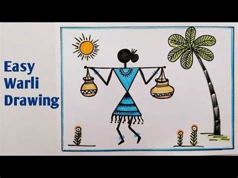 Easy Warli Art Tutorial for Beginners